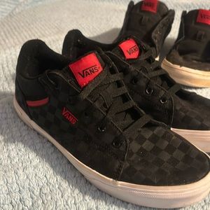 Vans black shoes